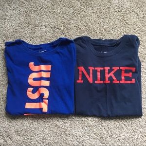 Bundle of 2 Nike Athletic Tees